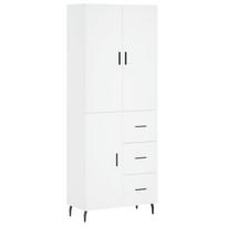 vidaXL Komoda, baltos spalvos, 69,5x34x180cm, apdirbta mediena