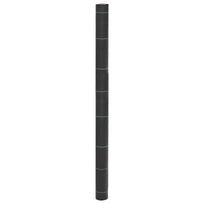vidaXL Piktžolių membrana, juoda, 1,5 x 100 m, PP