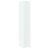 vidaXL Komoda, baltos spalvos, 30x42,5x185cm, apdirbta mediena