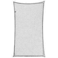 vidaXL Priekabos tinklas su elastine virve, juodas, 3,5x2m, PP
