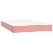 vidaXL Kišeninis spyruoklinis čiužinys 120 x 210 x 20 cm Rožinė