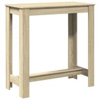 vidaXL Baro stalas, sonoma ąžuolo, 102x50x103,5cm, apdirbta mediena