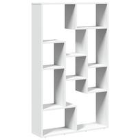 vidaXL Knygų spinta, baltos spalvos, 72x20x120,5cm, apdirbta mediena