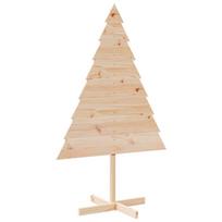 vidaXL Medinė Kalėdų eglutė, 150cm, medienos masyvas