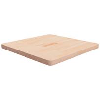 vidaXL Stalviršis, 70x70x4cm, neapdorotas ąžuolo medienos masyvas