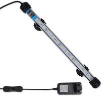 vidaXL LED akvariumo lempa, 28 cm, balta