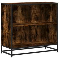 vidaXL knygų spintelė rūkytas ąžuolas 80,5x35x76 cm inžinerinė mediena