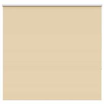 vidaXL Roletas Blackout smėlio spalvos 145x130 cm Audinio plotis