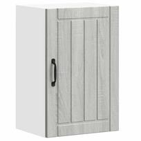 vidaXL Sieninė virtuvės spinta "Lucca" Pilka Sonoma Engineered Wood