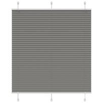 vidaXL klostuota žaliuze antracitas 120x100 cm audinio plotis 119,4 cm