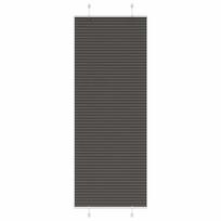 vidaXL Plisuota žaliuze juoda 70x200 cm audinio plotis 69,4 cm