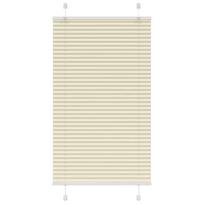 vidaXL Plisuotas Blind Cream 70x150 cm Audinio plotis 69,4 cm