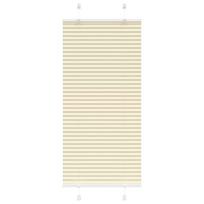 vidaXL Plisuotas Blind Cream 60x100 cm Audinio plotis 59,4 cm