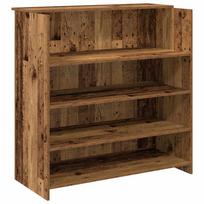 vidaXL Registratūra, medienos, 100x50x103,5 cm, apdirbta mediena