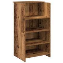 vidaXL Registratūra, medienos, 55x50x103,5 cm, apdirbta mediena