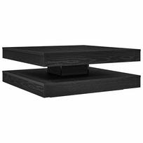 vidaXL kavos staliukas 360 laipsnių pasukamas 90x90x34,5 cm