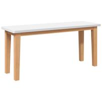 vidaXL Suoliukas 90 cm Medžio masyvo guma