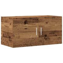 vidaXL Sieninė Spinta Old Wood 80x39x40 cm Inžinierinė mediena