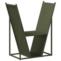 vidaXL Stovas malkoms, 69,5x35x81 cm, šaltai valcuotas plienas