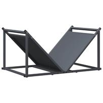 vidaXL Stovas malkoms, 70x43x34,5 cm, šaltai valcuotas plienas