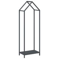 vidaXL malkinė lentyna antracitas 40x25x120cm šaltai valcuotas plienas
