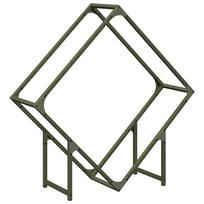 vidaXL Malkų lentyna, 80x25x80 cm, šaltai valcuotas plienas