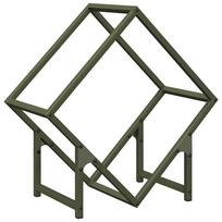 vidaXL Malkinė lentyna, 50x25x50 cm, šaltai valcuotas plienas