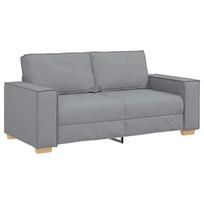 vidaXL Dvivietė sofa, šviesiai pilka, 180x78x84 cm, audinys