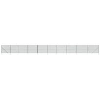 vidaXL Tinklinė tvora su smaigais, žalios spalvos, 1,8x25m
