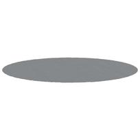 vidaXL Baseino paklotas, pilkas, 500 cm, poliesterio geotekstilė