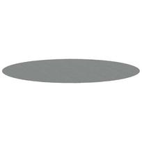 vidaXL Baseino paklotas, pilkas, 550cm, poliesterio geotekstilė