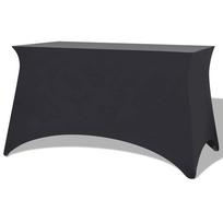 vidaXL Tamprios staltiesės, 2 vnt., 243x76x74 cm, antracito sp.