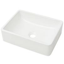 vidaXL Praustuvas, keramika, baltas, 41 x 30 x 12 cm