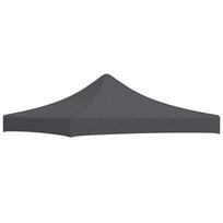 vidaXL Proginė palapinė, antracito sp., 3x3 m