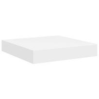 vidaXL Pakabinama sieninė lentyna, baltos spalvos, 23x23,5x3,8cm, MDF