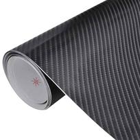 vidaXL 4D Automobilio plėvelės, 2vnt., juodos, 100x150cm