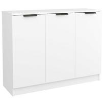 vidaXL Šoninė spintelė, baltos spalvos, 90,5x30x70cm, apdirbta mediena