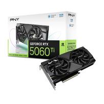 Vaizdo plokštė PNY GeForce RTX 5060 Ti Dual Fan 16GB GDDR7 DLSS4 (VCG5060T16DFXPB1) | VCG5060T16DFXPB1 | 4718006457600