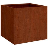 vidaXL Lovelis, 49x47x46cm, Corten plienas