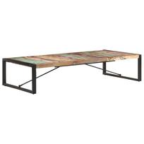 vidaXL Kavos staliukas, 180x90x40cm, perdirbtos medienos masyvas