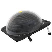 vidaXL Baseino šildytuvas su saulės baterija, 75x75x36 cm HDPE Aliuminis