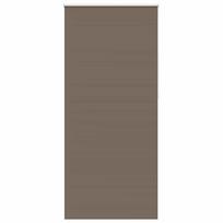 vidaXL Roletas su tamsinančiomis užuolaidomis, 124,4x230 cm, audinys, plotis 120 cm, kavos spalvos