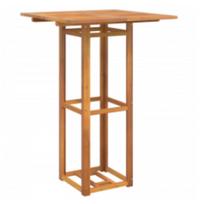 vidaXL Bistro staliukas, 75x75x110cm, akacijos medienos masyvas