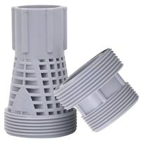 vidaXL Baseino žarnos jungtys, 2 dalių, plastikas