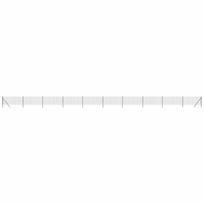 vidaXL Vielinė tinklinė tvora, antracito, 0,8x25m, plienas
