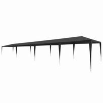 vidaXL Proginė palapinė, antracito spalvos, 3x12m, PE