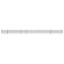 vidaXL Tinklinė tvora, žalios spalvos, 1,6x25m