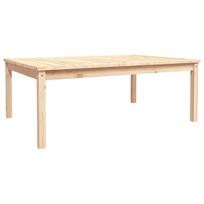 vidaXL Sodo stalas, 121x82,5x45cm, pušies medienos masyvas