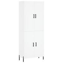 vidaXL Komoda, baltos spalvos, 69,5x34x180cm, apdirbta mediena