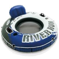 INTEX Pripučiamas River Run 1 Plaustas, apvalus, 135 cm, 58825EU